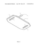 Gun Sling Restraint Device for a Backpack Shoulder Strap diagram and image