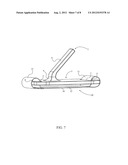 Gun Sling Restraint Device for a Backpack Shoulder Strap diagram and image