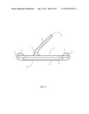 Gun Sling Restraint Device for a Backpack Shoulder Strap diagram and image