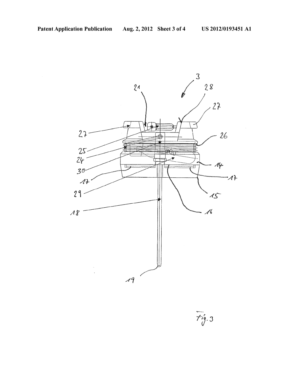 DISPOSABLE CONTAINER FOR COLORED FLUID AND METHOD FOR PRODUCING SUCH A     DISPOSAL CONTAINER - diagram, schematic, and image 04