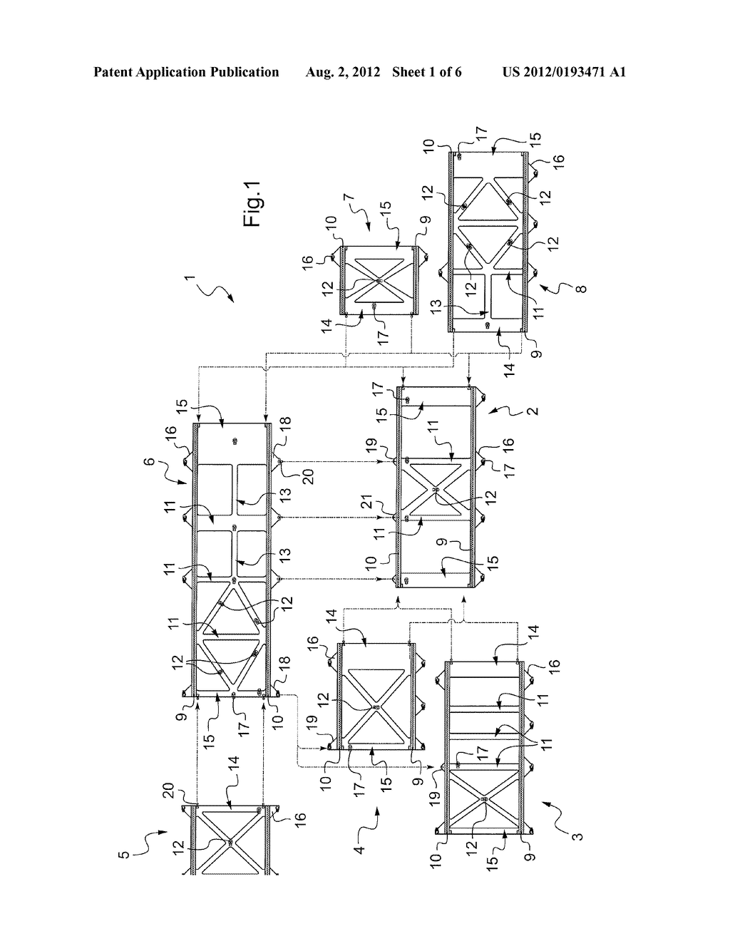 MODULAR ADAPTER PLATE SYSTEM - diagram, schematic, and image 02