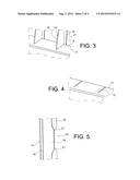 CONNECTOR FOR STIFFENING FRAMES BETWEEN AN AIRCRAFT FUSELAGE AND A WING     BOX diagram and image