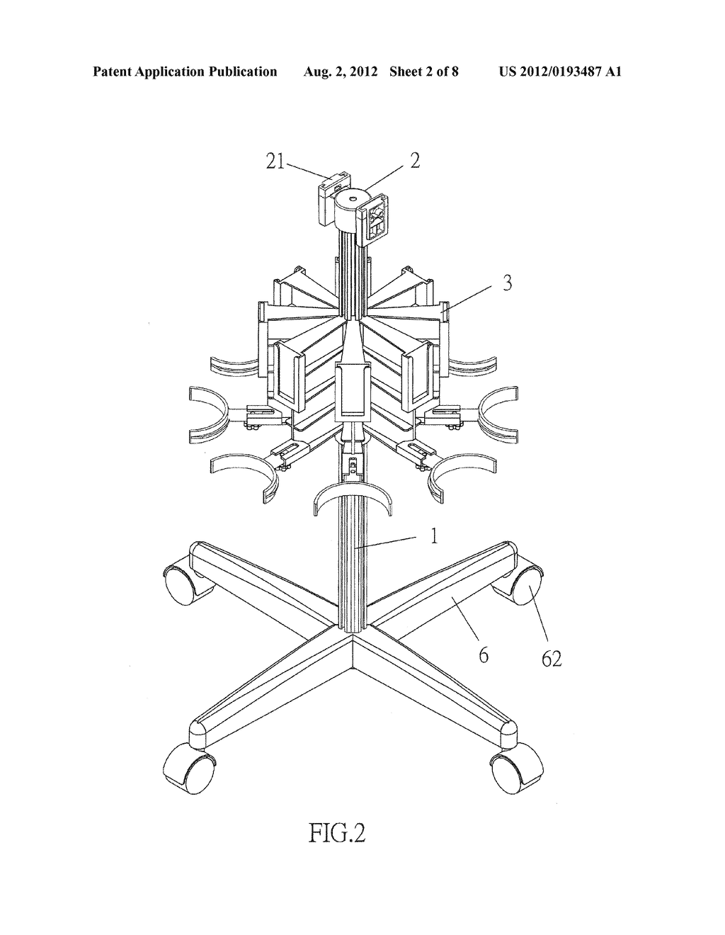 ADJUSTABLE VACUUM SUCTION BOTTLE SUPPORT RACK - diagram, schematic, and image 03