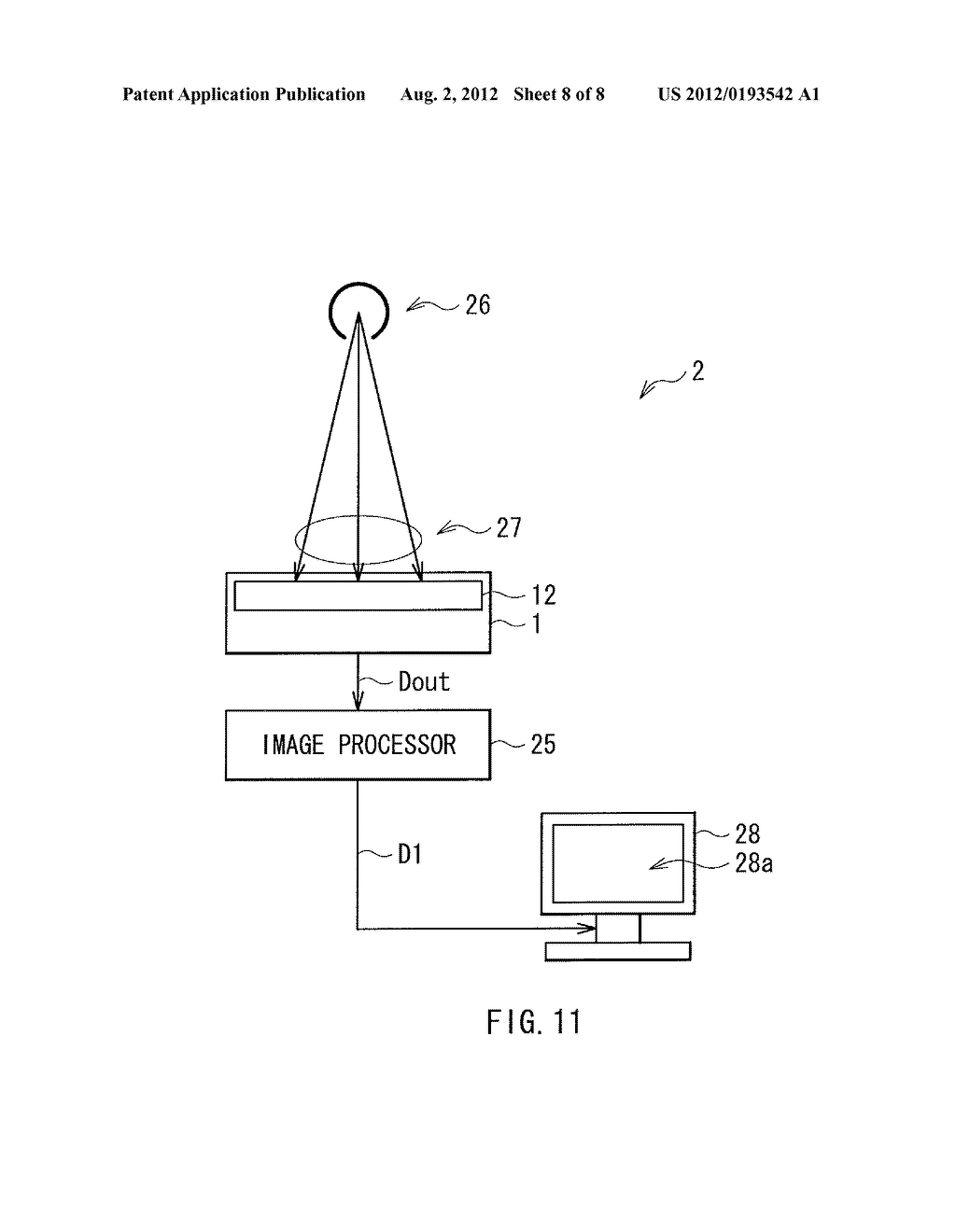 RADIATION IMAGE PICKUP APPARATUS AND RADIATION IMAGE PICKUP/DISPLAY SYSTEM - diagram, schematic, and image 09