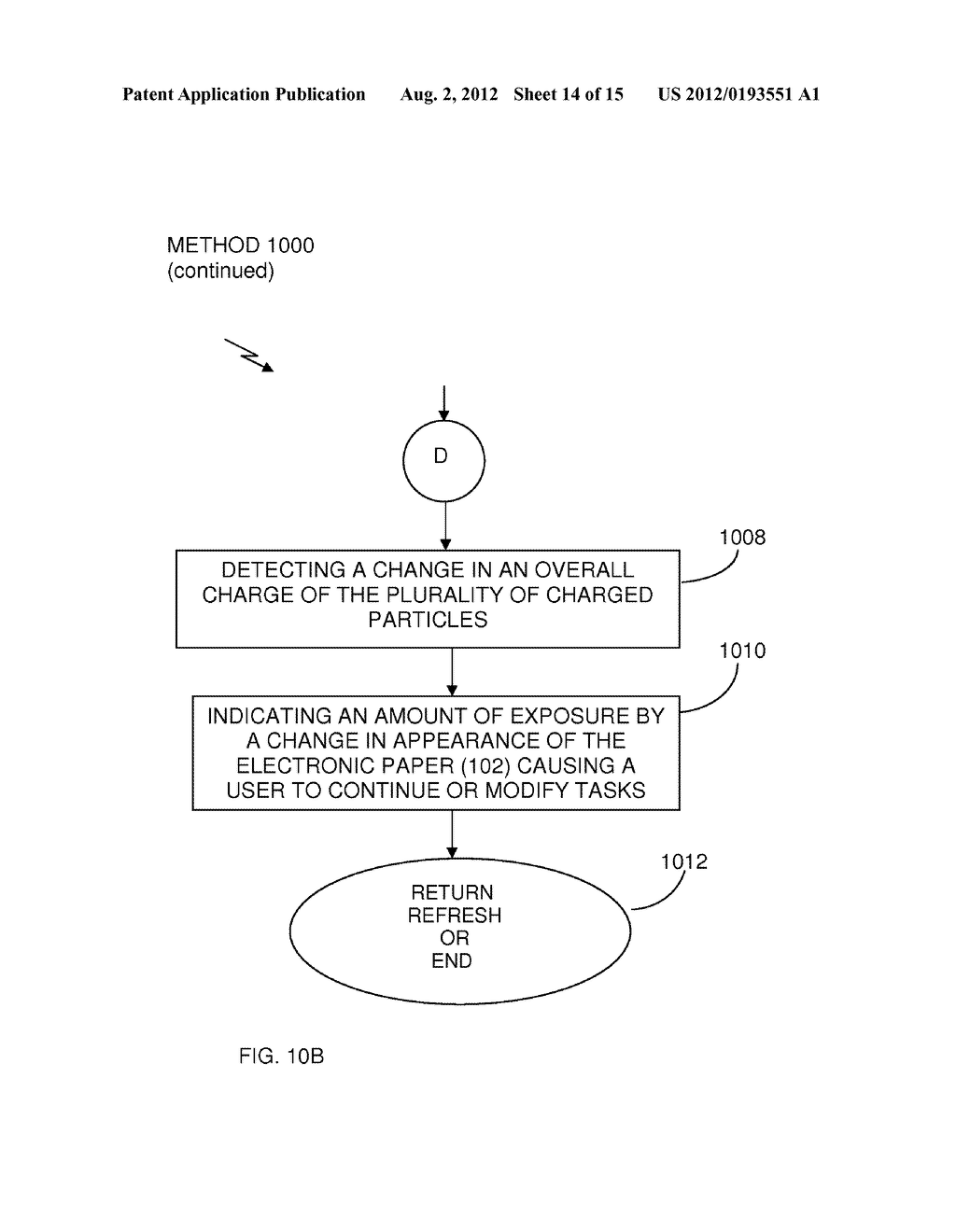 APPARATUS SYSTEMS AND METHODS OF SENSING CHEMICAL BIO-CHEMICAL AND     RADIOLOGICAL AGENTS USING ELECTROPHORETIC DISPLAYS - diagram, schematic, and image 15