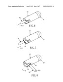 OPERATING HANDLE ASSEMBLY FOR HAND AIR PUMP diagram and image