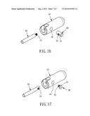 OPERATING HANDLE ASSEMBLY FOR HAND AIR PUMP diagram and image