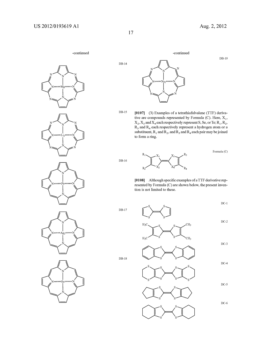 ORGANIC ELECTROLUMINESCENT ELEMENT AND LIGHTING DEVICE USING SAME - diagram, schematic, and image 21