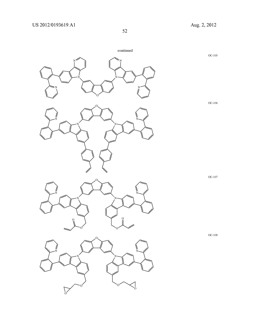 ORGANIC ELECTROLUMINESCENT ELEMENT AND LIGHTING DEVICE USING SAME - diagram, schematic, and image 56