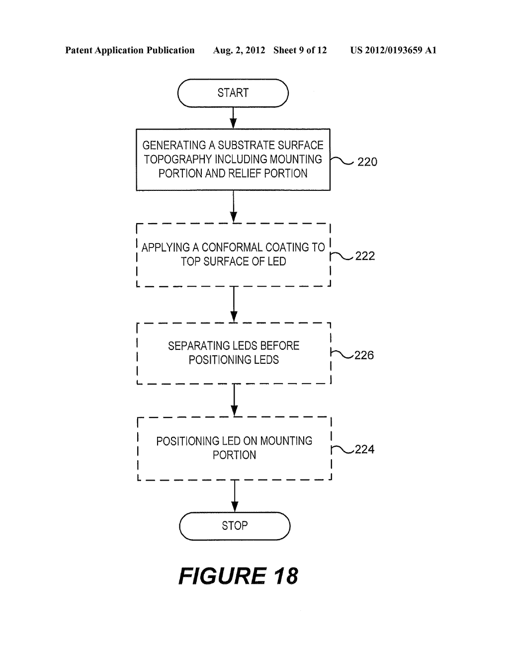 STRUCTURES AND SUBSTRATES FOR MOUNTING OPTICAL ELEMENTS AND METHODS AND     DEVICES FOR PROVIDING THE SAME BACKGROUND - diagram, schematic, and image 10