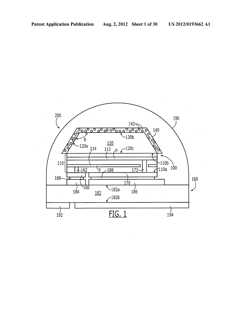 REFLECTIVE MOUNTING SUBSTRATES FOR FLIP-CHIP MOUNTED HORIZONTAL LEDS - diagram, schematic, and image 02