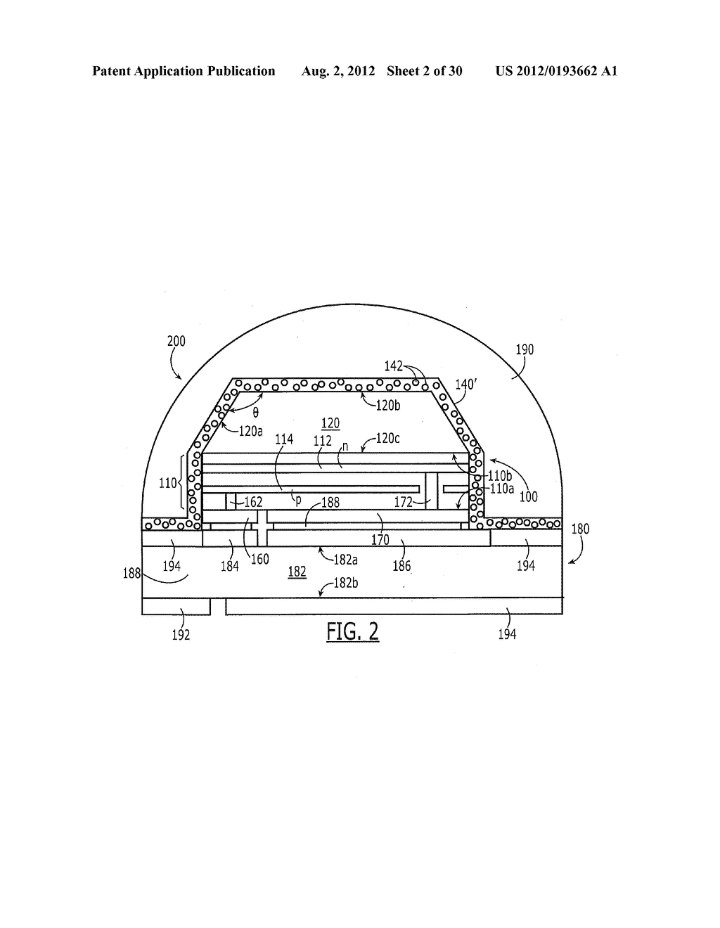 REFLECTIVE MOUNTING SUBSTRATES FOR FLIP-CHIP MOUNTED HORIZONTAL LEDS - diagram, schematic, and image 03