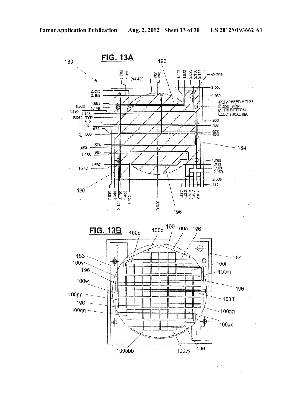 REFLECTIVE MOUNTING SUBSTRATES FOR FLIP-CHIP MOUNTED HORIZONTAL LEDS - diagram, schematic, and image 14