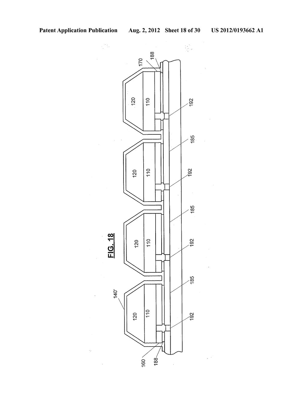 REFLECTIVE MOUNTING SUBSTRATES FOR FLIP-CHIP MOUNTED HORIZONTAL LEDS - diagram, schematic, and image 19