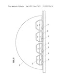 REFLECTIVE MOUNTING SUBSTRATES FOR FLIP-CHIP MOUNTED HORIZONTAL LEDS diagram and image