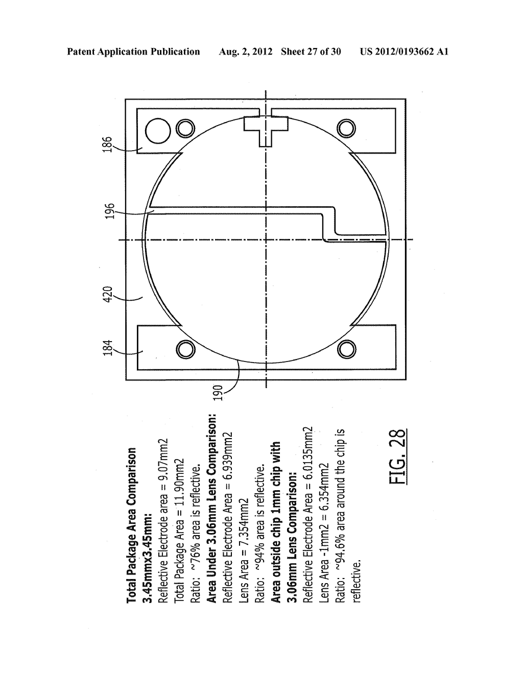 REFLECTIVE MOUNTING SUBSTRATES FOR FLIP-CHIP MOUNTED HORIZONTAL LEDS - diagram, schematic, and image 28