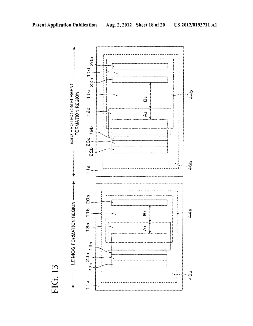 SEMICONDUCTOR DEVICE AND METHOD OF MANUFACTURING THE SAME - diagram, schematic, and image 19