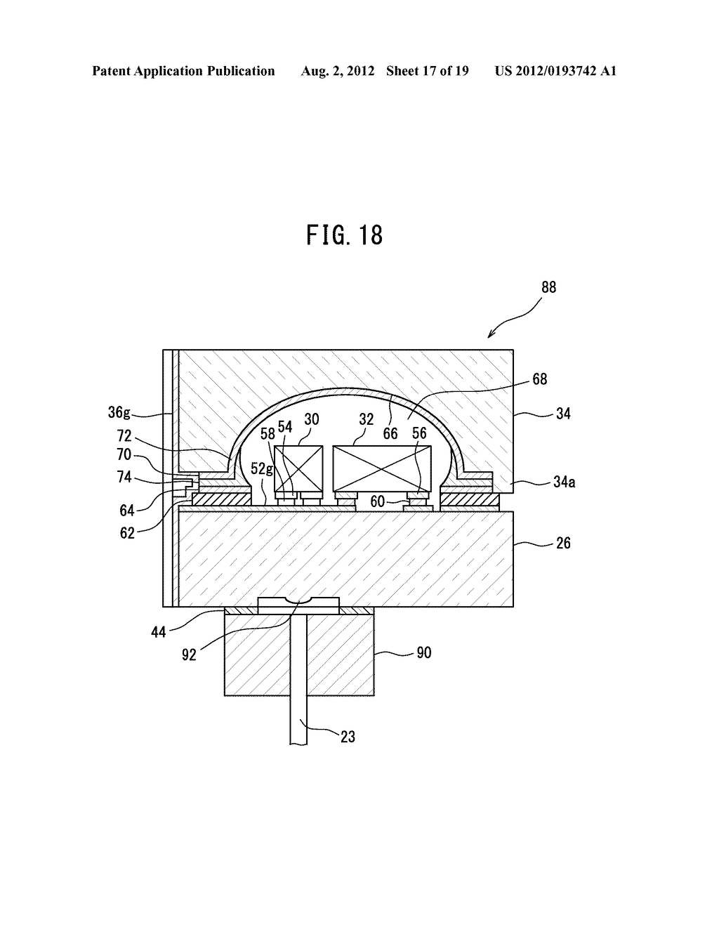 PHOTOELECTRIC CONVERSION MODULE AND METHOD OF MANUFACTURING PHOTOELECTRIC     CONVERSION MODULE - diagram, schematic, and image 18