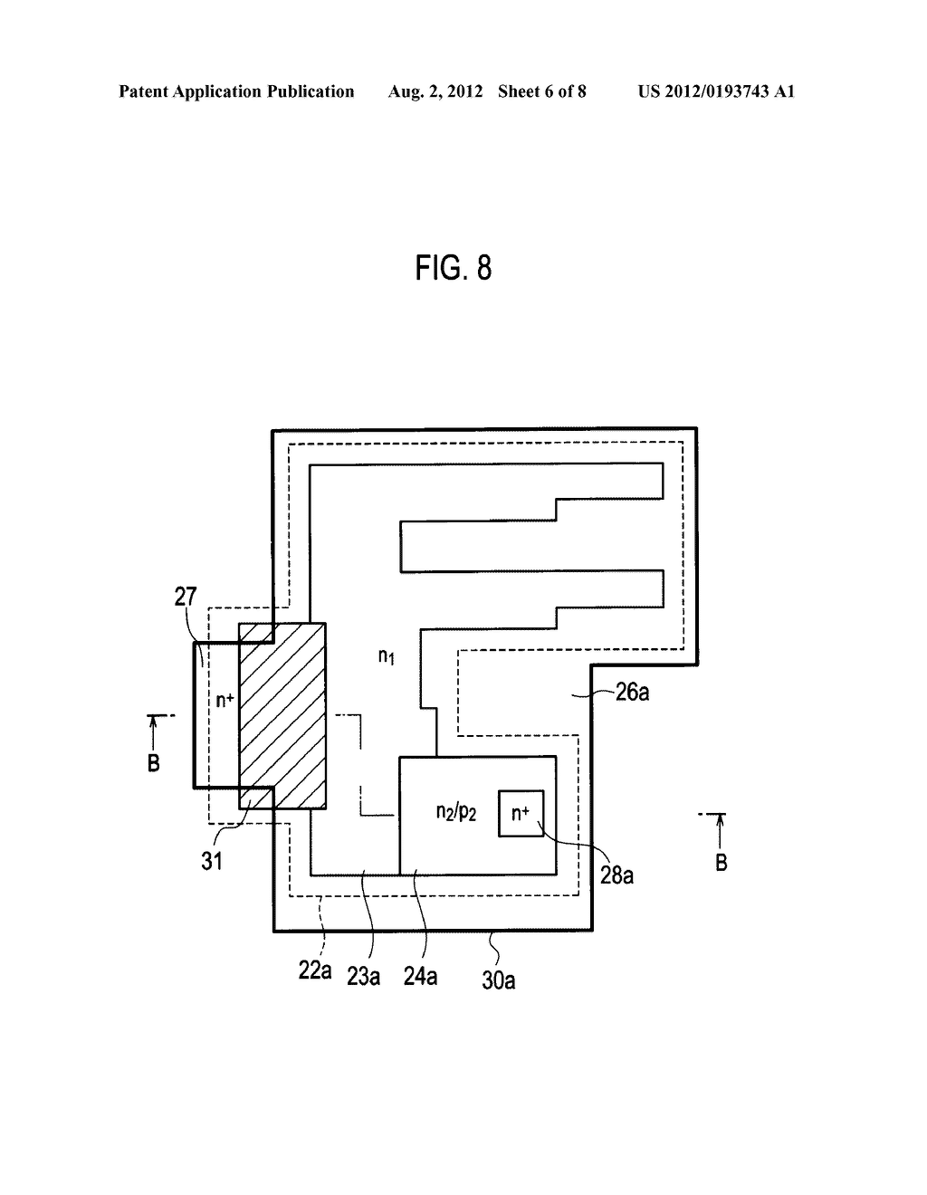 SEMICONDUCTOR ELEMENT AND SOLID-STATE IMAGING DEVICE - diagram, schematic, and image 07