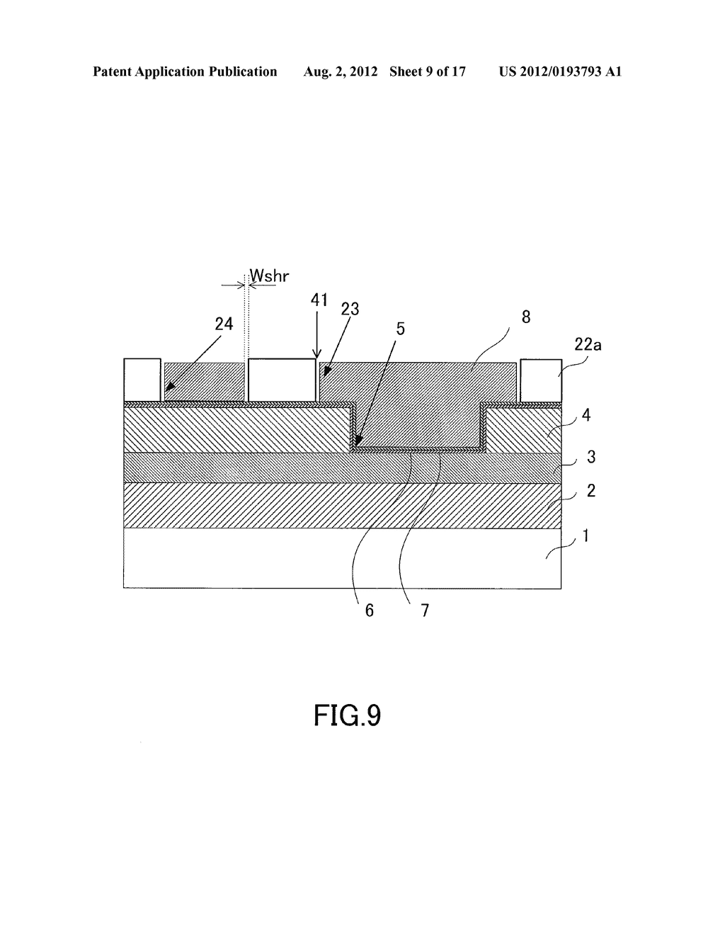 SEMICONDUCTOR DEVICE AND METHOD OF FABRICATING THE SAME - diagram, schematic, and image 10