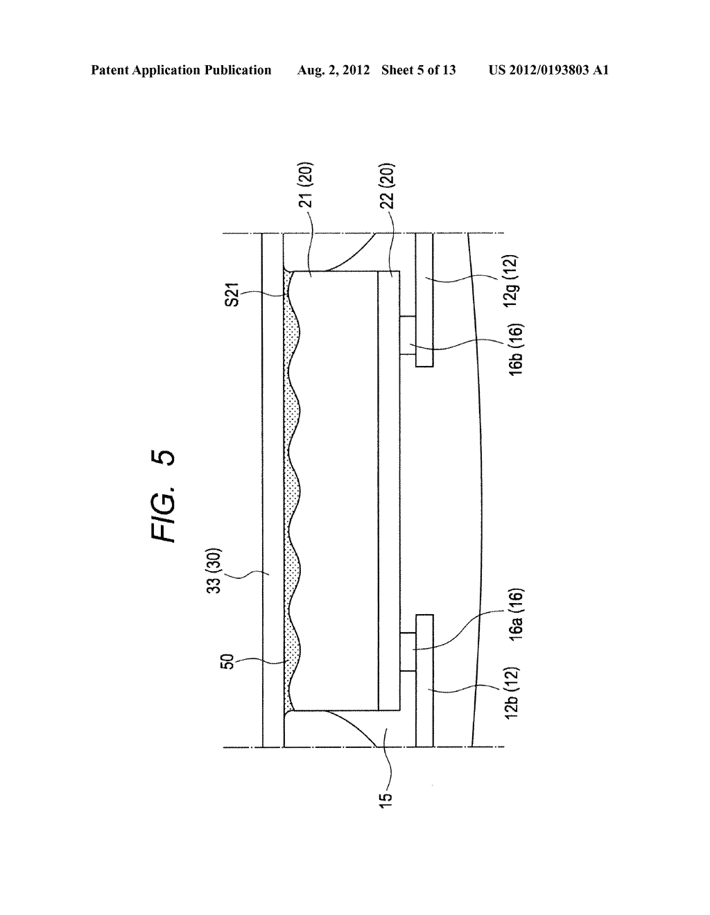 SEMICONDUCTOR DEVICE, METHOD FOR PRODUCING SEMICONDUCTOR DEVICE, AND     DISPLAY - diagram, schematic, and image 06