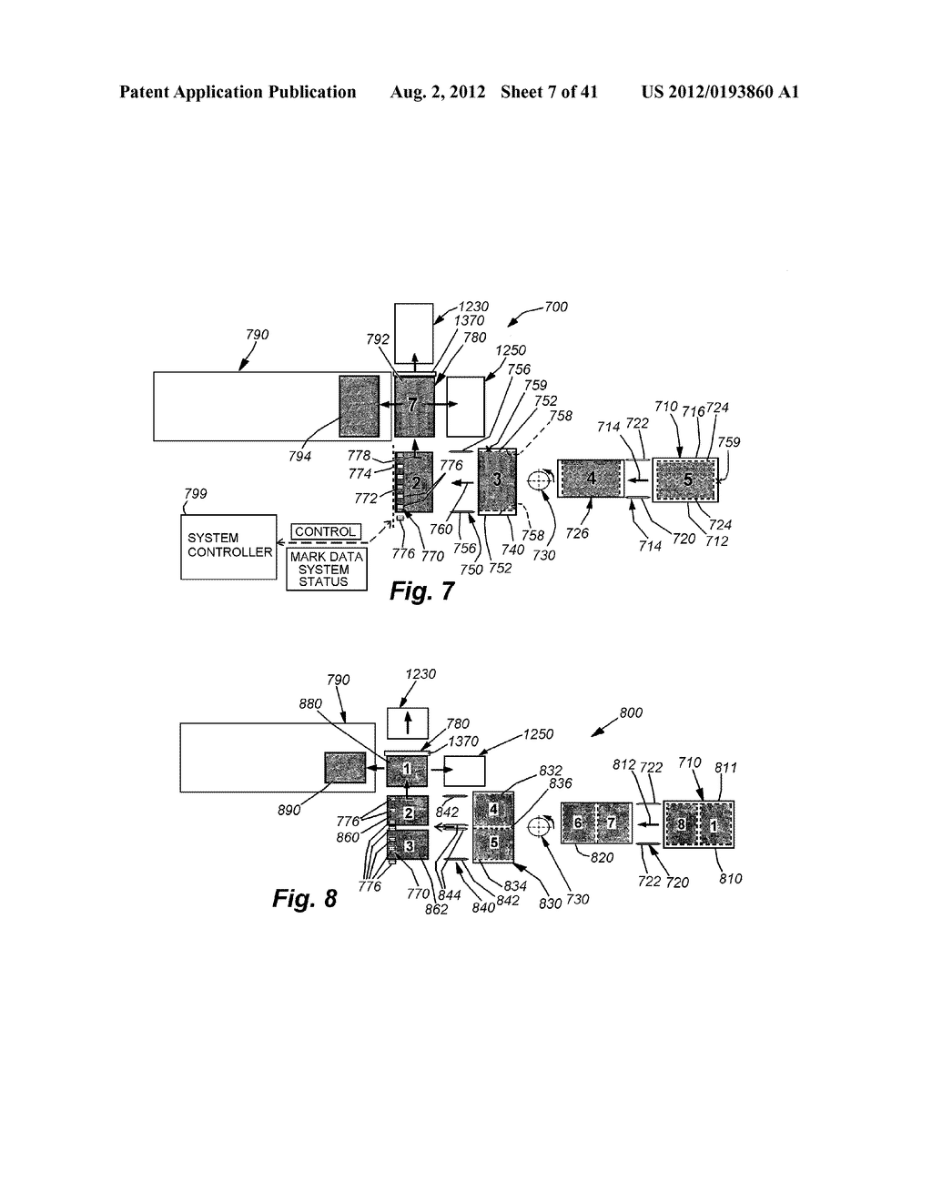 SYSTEM AND METHOD FOR INLINE CUTTING AND STACKING OF SHEETS FOR FORMATION     OF BOOKS - diagram, schematic, and image 08