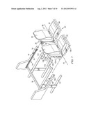 VEHICULAR UTILITY BED HAVING END WALL AND SEAT BOTTOM PORTION AND VEHICLES     INCLUDING SAME diagram and image