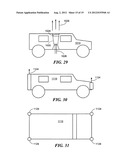 Vehicle with structural vent channels for blast energy and debris     dissipation diagram and image