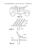 Vehicle with structural vent channels for blast energy and debris     dissipation diagram and image