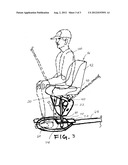 Fisherman s chair support assembly diagram and image