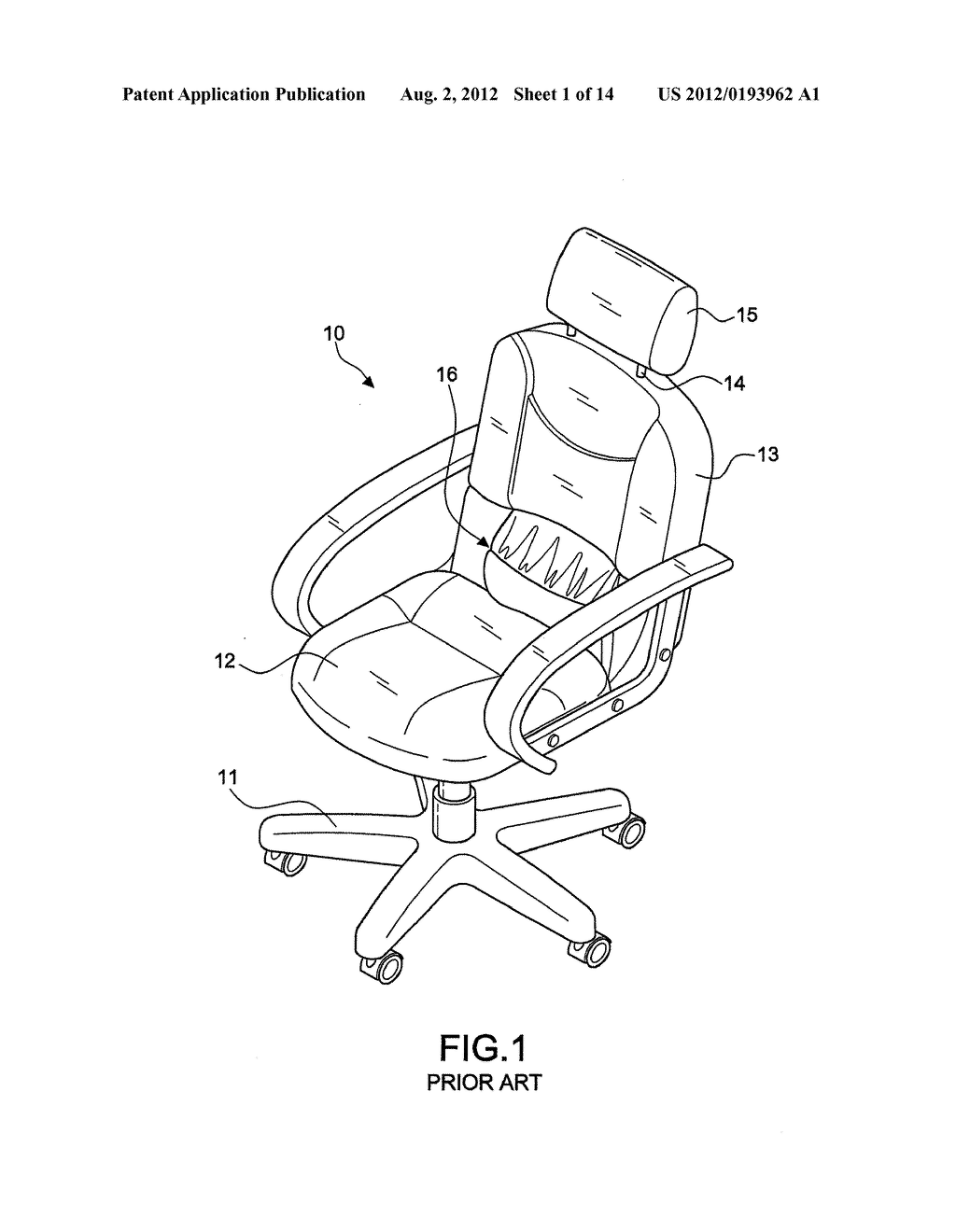 DEVICE FOR ADJUSTING THE HEIGHT OF THE BACKREST OF AN OFFICE CHAIR - diagram, schematic, and image 02