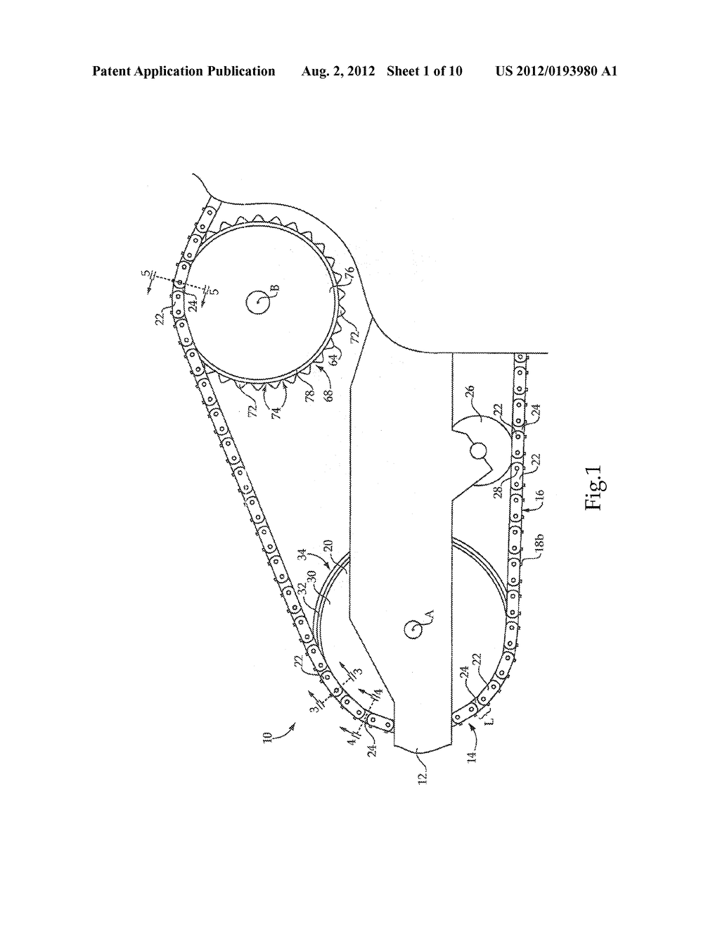 Machine and Track Assembly For Use Therewith - diagram, schematic, and image 02