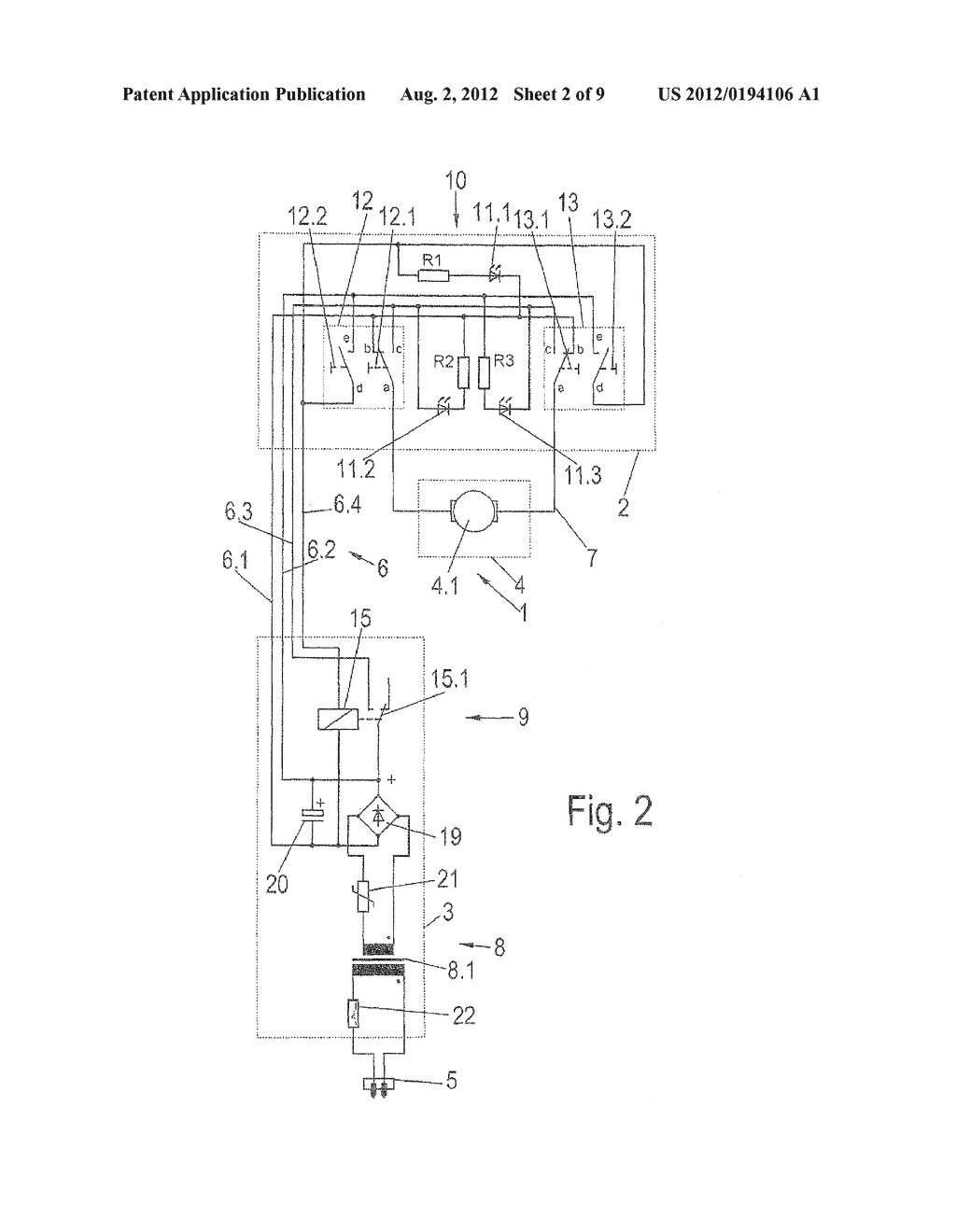 FIRST-FAIL-SAFE ELECTROMOTIVE FURNITURE DRIVE - diagram, schematic, and image 03