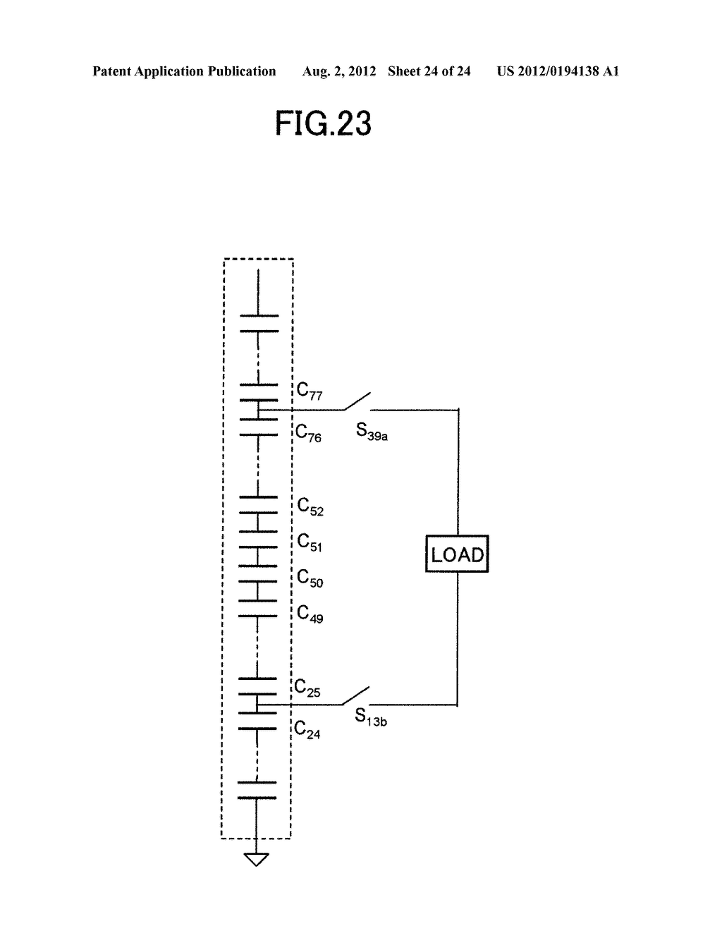 ELECTRIC ENERGY STORAGE SYSTEM WITH BALANCING CIRCUIT - diagram, schematic, and image 25