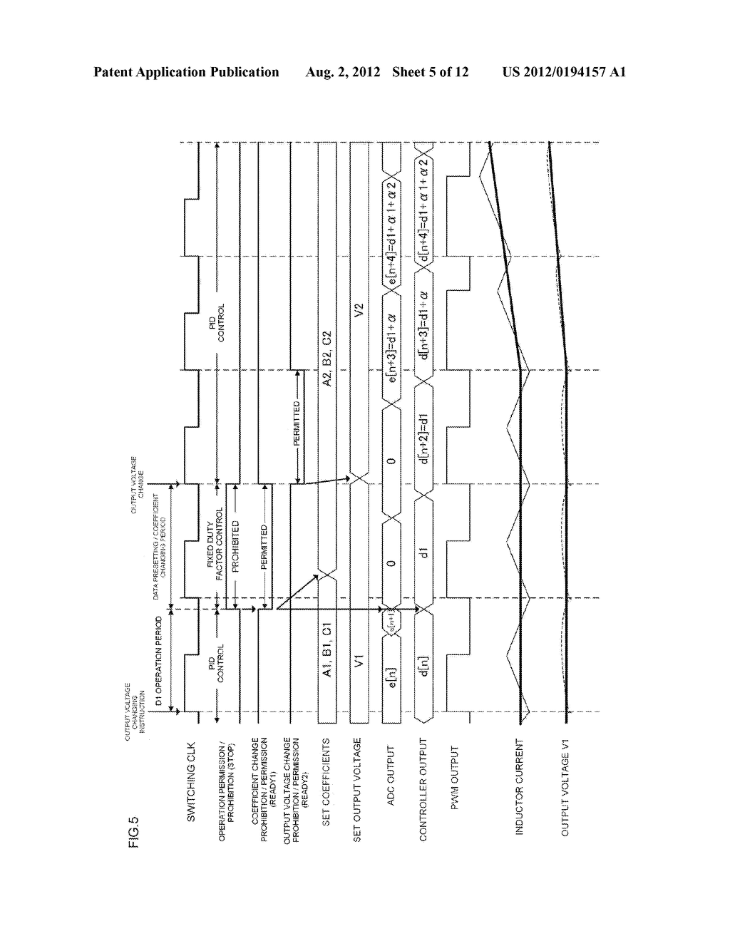 SWITCHING REGULATOR PERFORMING OUTPUT VOLTAGE CHANGING FUNCTION - diagram, schematic, and image 06