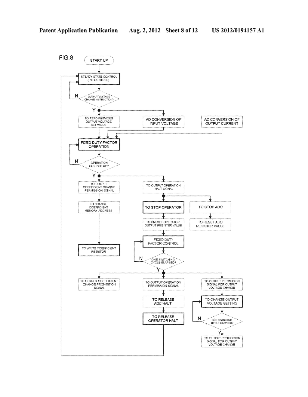 SWITCHING REGULATOR PERFORMING OUTPUT VOLTAGE CHANGING FUNCTION - diagram, schematic, and image 09