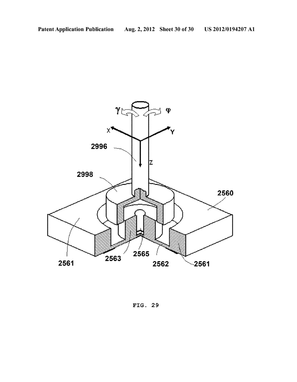 METHOD AND SYSTEM FOR TESTING OF MEMS DEVICES - diagram, schematic, and image 31