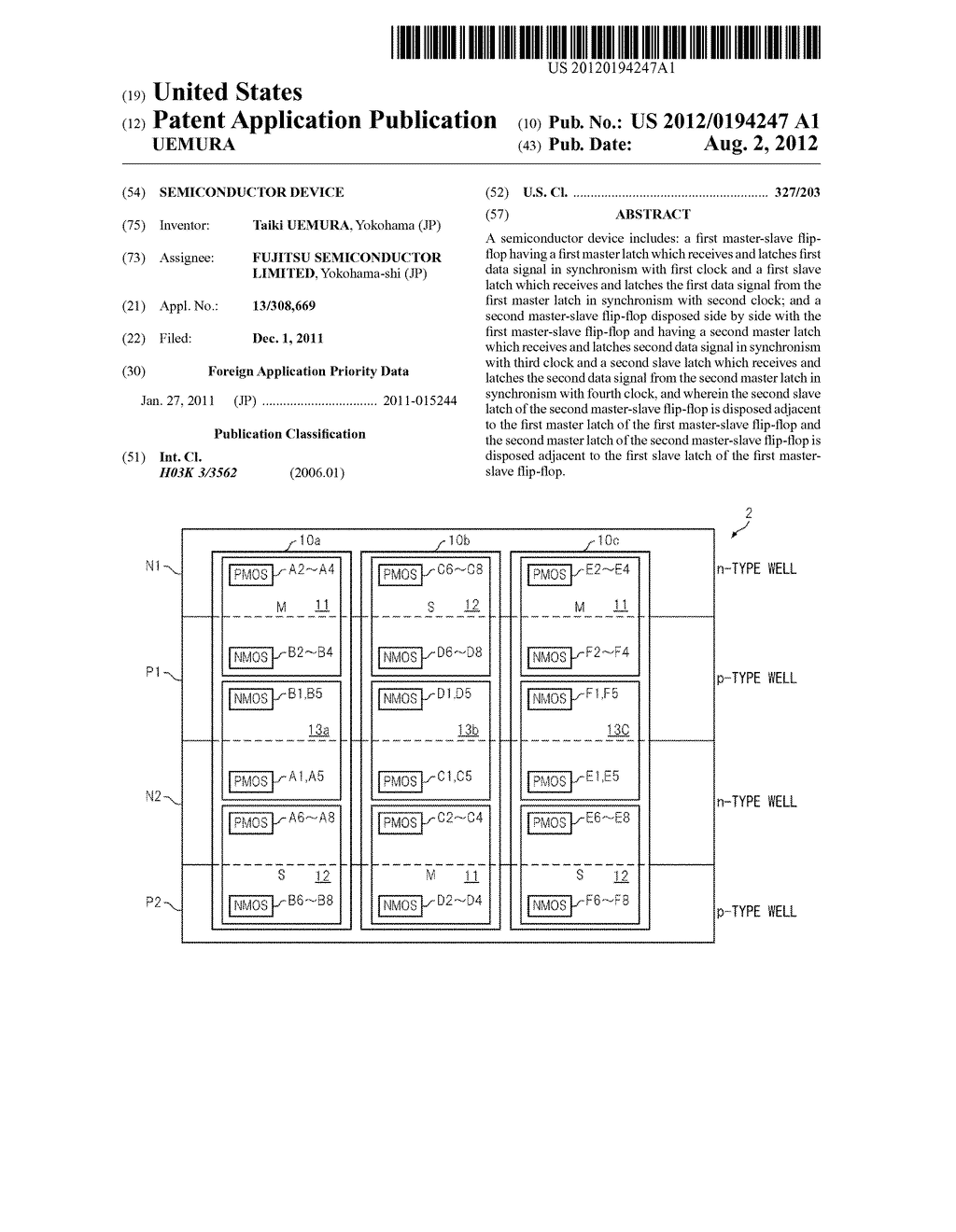 SEMICONDUCTOR DEVICE - diagram, schematic, and image 01