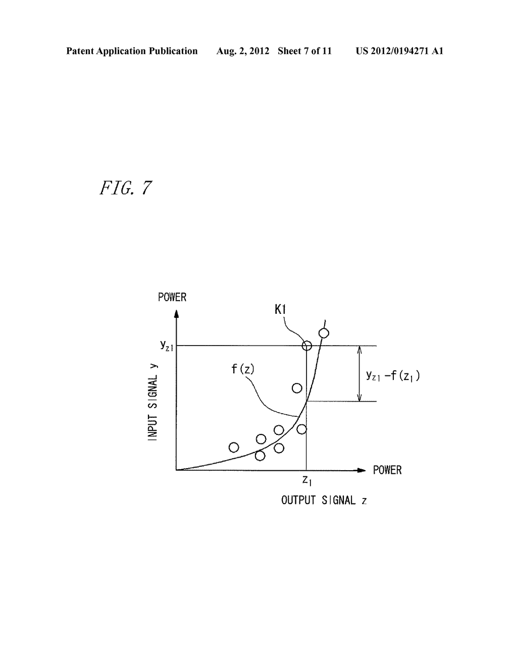 AMPLIFYING DEVICE AND WIRELESS TRANSMISSION DEVICE USING THE SAME - diagram, schematic, and image 08