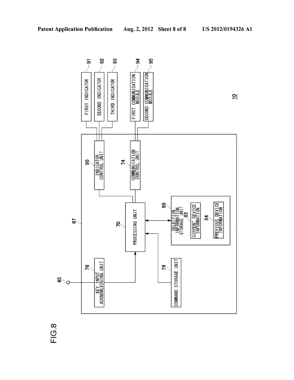 Remote Controller and Method of Controlling Light Emission From     Light-Emitting Unit Thereof - diagram, schematic, and image 09
