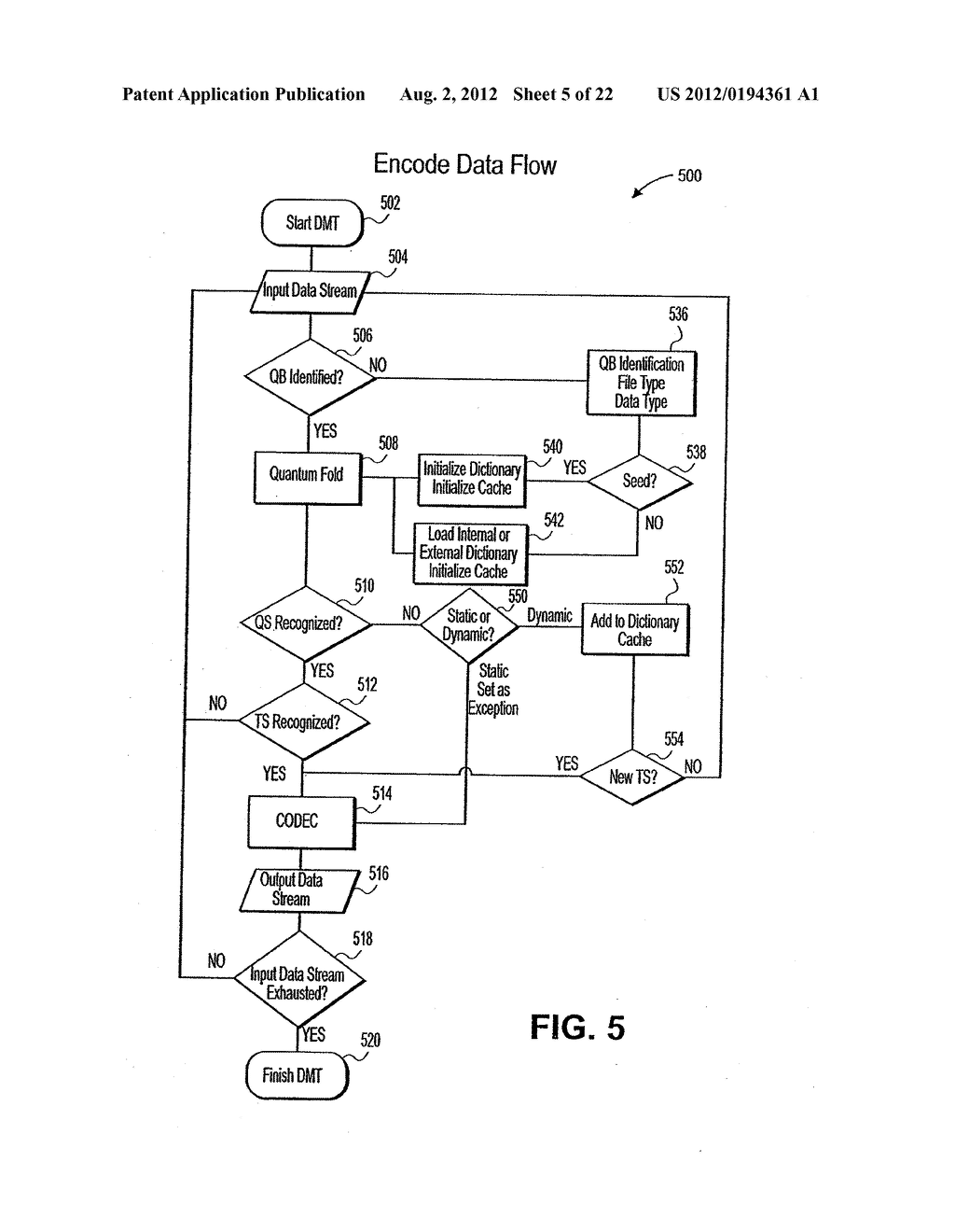 Data Compression Using a Stream Selector with Edit-In-Place Capability for     Compressed Data - diagram, schematic, and image 06