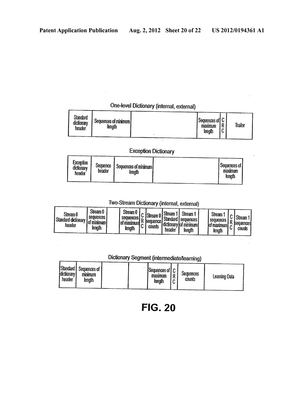 Data Compression Using a Stream Selector with Edit-In-Place Capability for     Compressed Data - diagram, schematic, and image 21