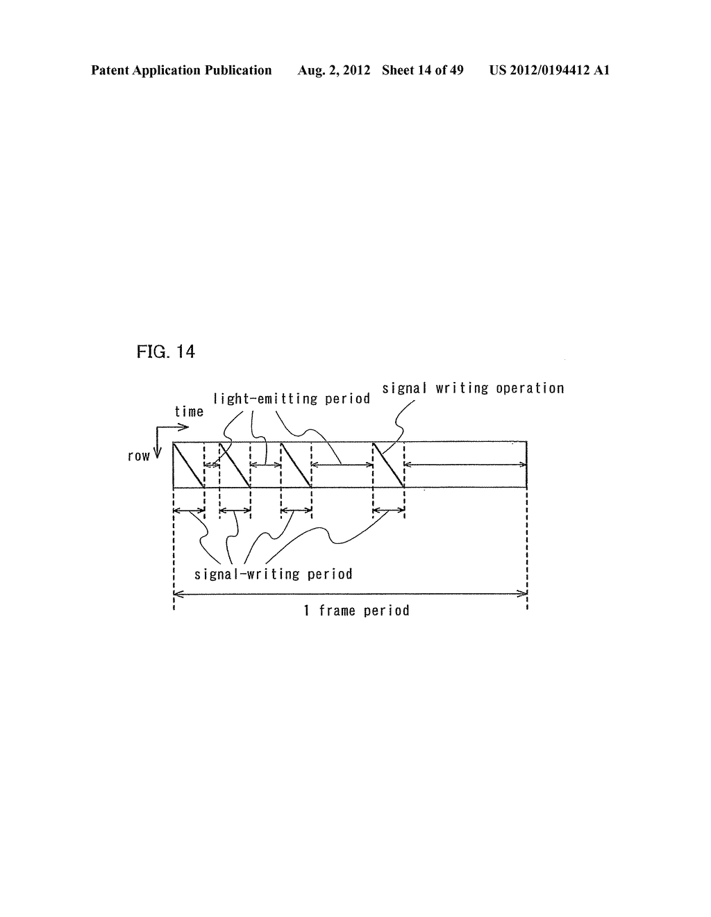 Display device, Electronic Device and Method of Driving Display Device - diagram, schematic, and image 15