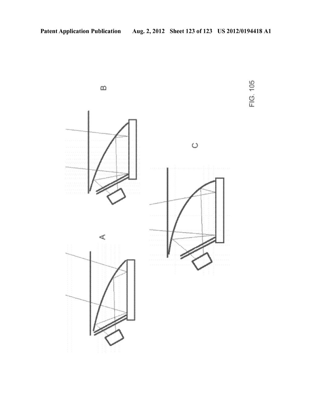 AR GLASSES WITH USER ACTION CONTROL AND EVENT INPUT BASED CONTROL OF     EYEPIECE APPLICATION - diagram, schematic, and image 124