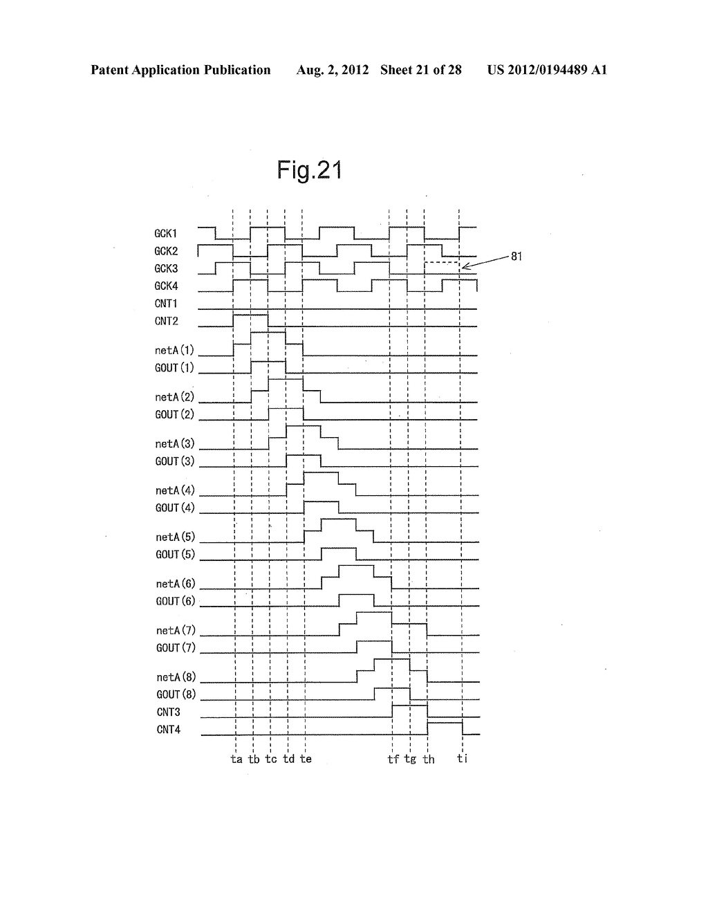 SHIFT REGISTER, SCANNING SIGNAL LINE DRIVE CIRCUIT PROVIDED WITH SAME, AND     DISPLAY DEVICE - diagram, schematic, and image 22