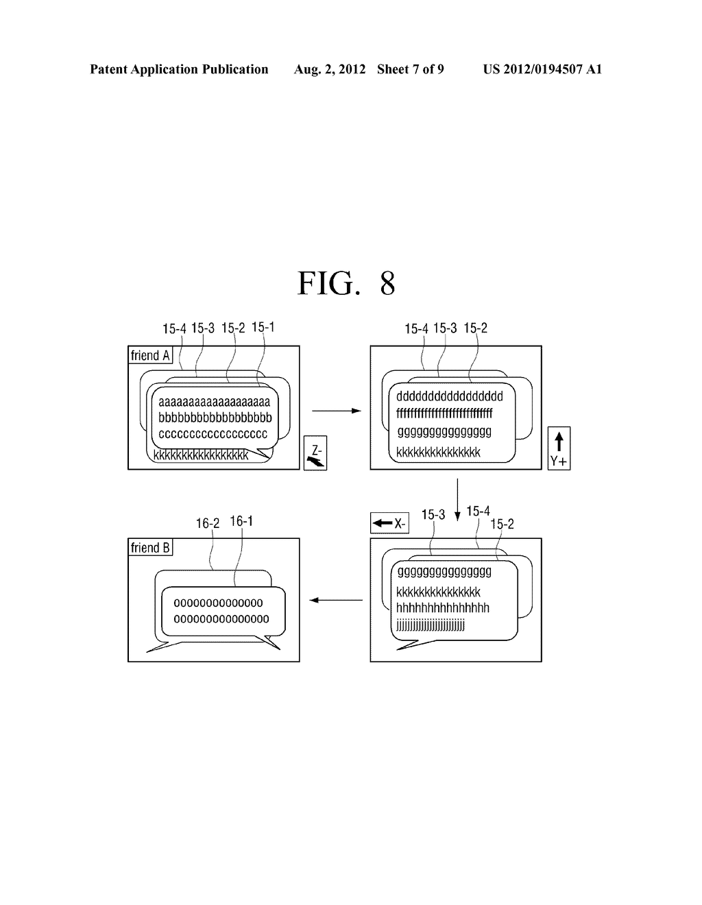 MOBILE APPARATUS DISPLAYING A 3D IMAGE COMPRISING A PLURALITY OF LAYERS     AND DISPLAY METHOD THEREOF - diagram, schematic, and image 08