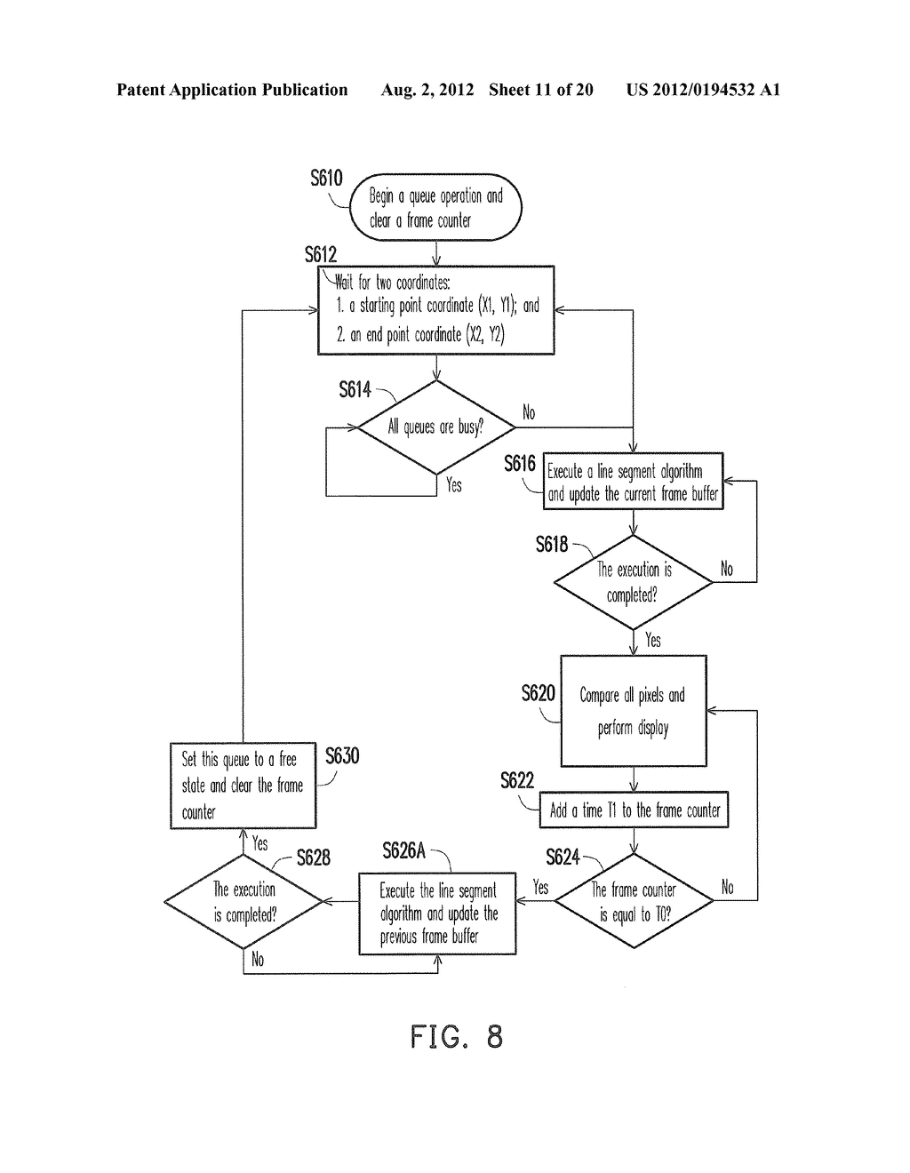 CONTROL METHOD FOR BI-STABLE DISPLAYING, TIMING CONTROLLER, AND BI-STABLE     DISPLAY DEVICE WITH SUCH TIMING CONTROLLER - diagram, schematic, and image 12