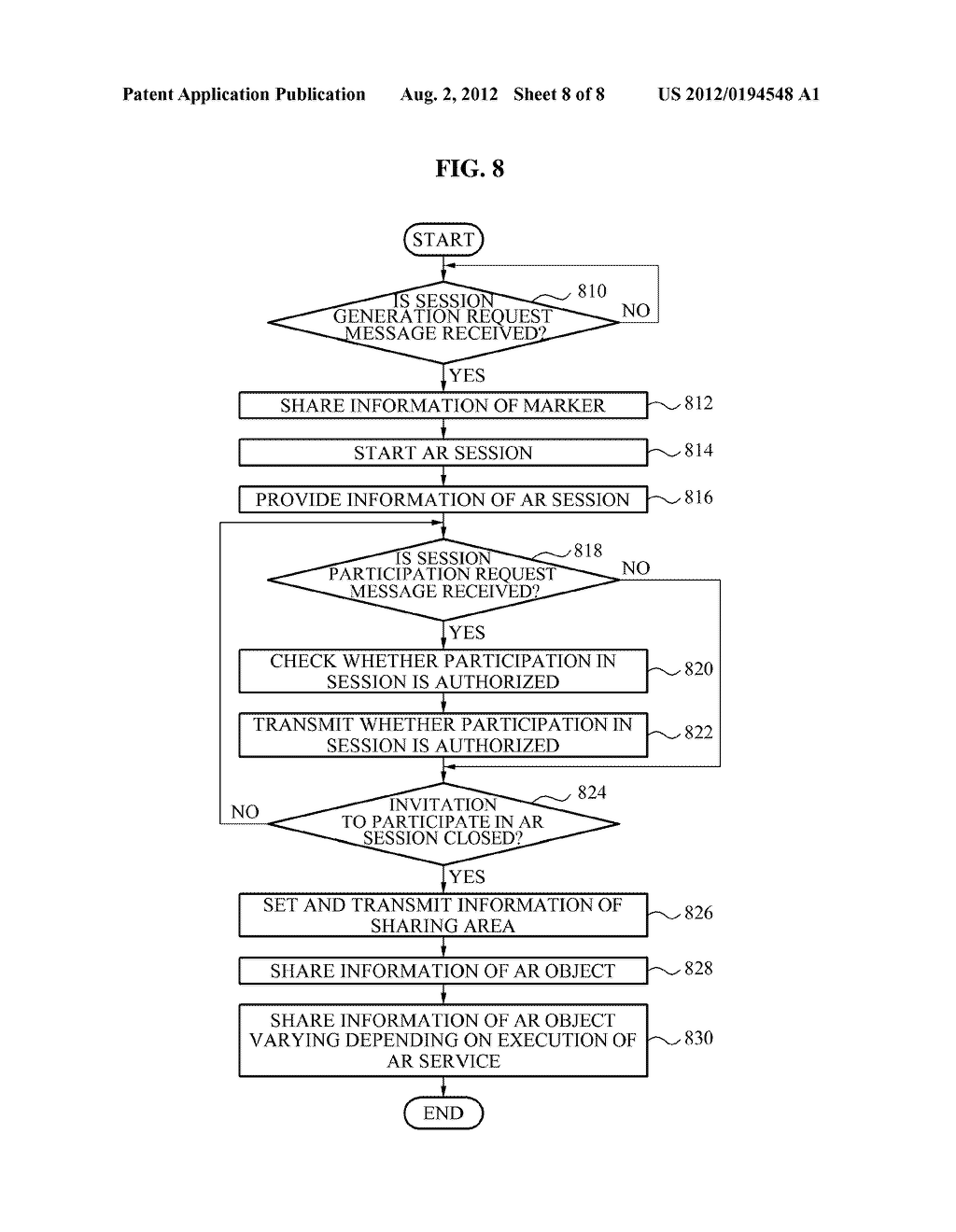 SYSTEM AND METHOD FOR REMOTELY SHARING AUGMENTED REALITY SERVICE - diagram, schematic, and image 09