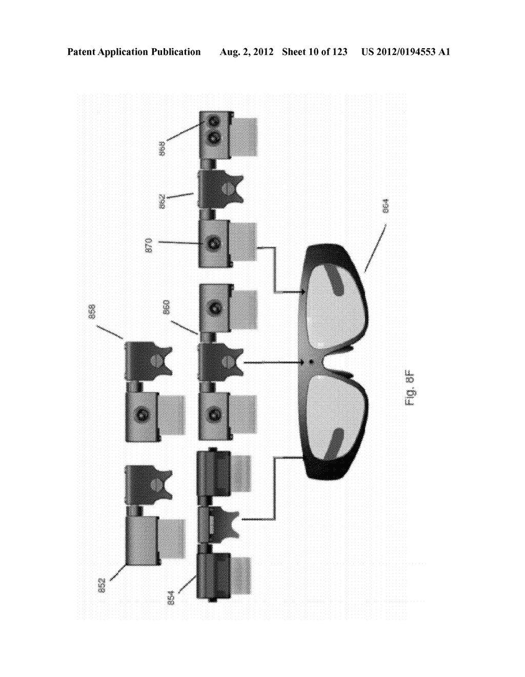 AR GLASSES WITH SENSOR AND USER ACTION BASED CONTROL OF EXTERNAL DEVICES     WITH FEEDBACK - diagram, schematic, and image 11