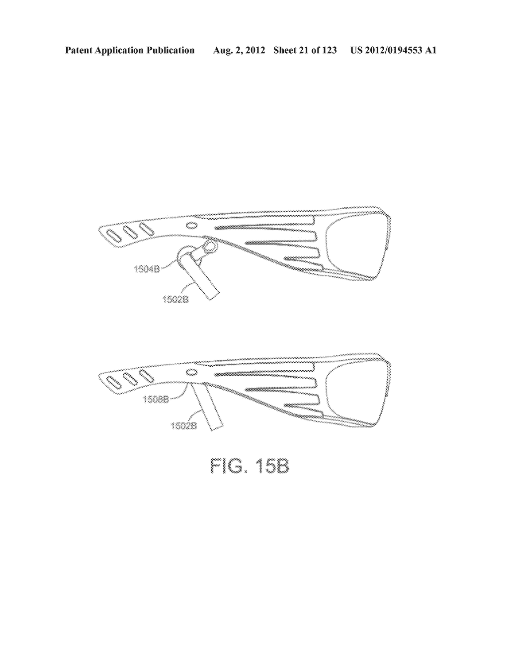 AR GLASSES WITH SENSOR AND USER ACTION BASED CONTROL OF EXTERNAL DEVICES     WITH FEEDBACK - diagram, schematic, and image 22